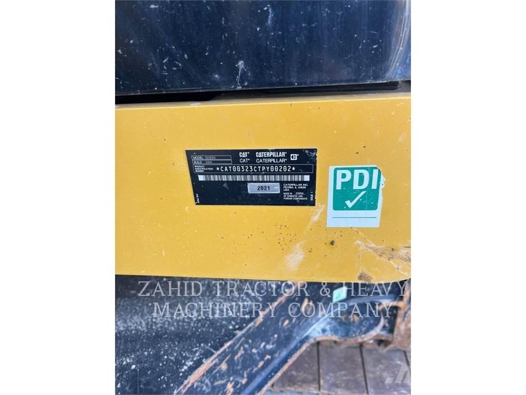 CAT 323-05GX Pásové rýpadlá