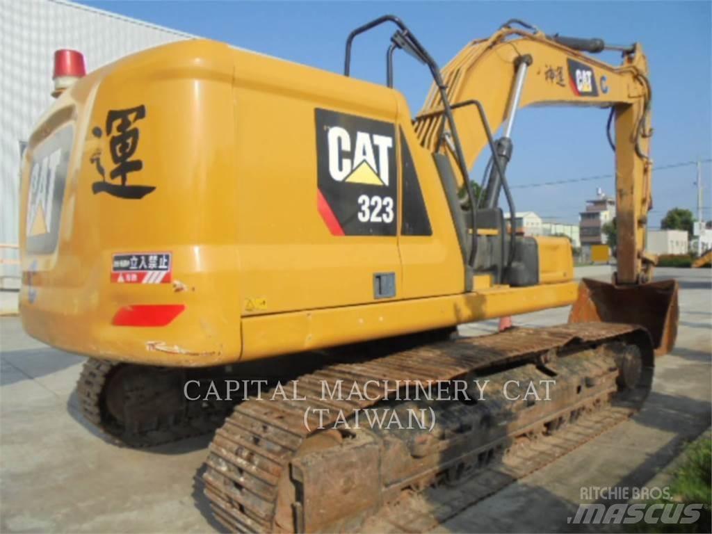 CAT 323-07 Pásové rýpadlá