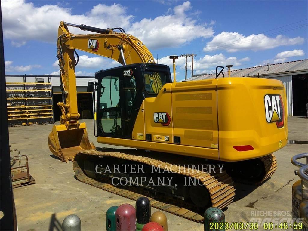 CAT 323-07 Pásové rýpadlá