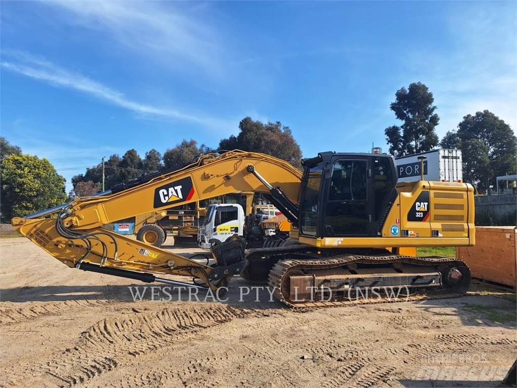 CAT 323-07 Pásové rýpadlá