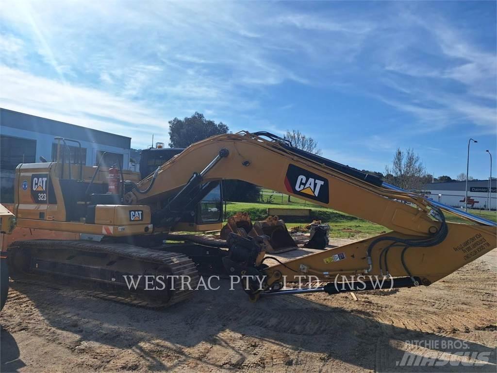 CAT 323-07 Pásové rýpadlá