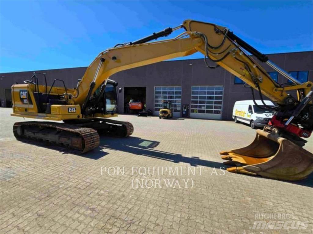 CAT 323-07 Pásové rýpadlá