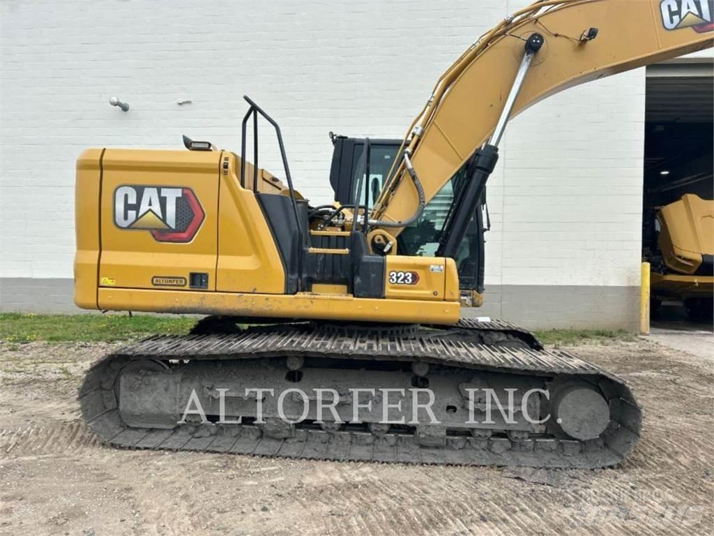 CAT 323-07 Pásové rýpadlá