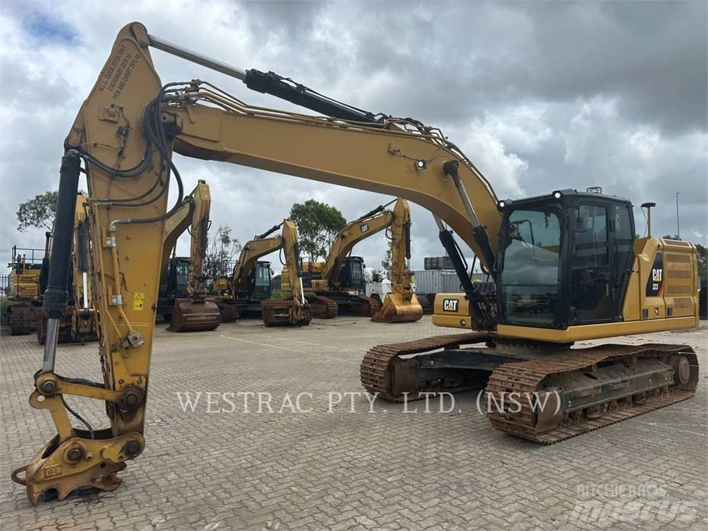 CAT 323-07 Pásové rýpadlá