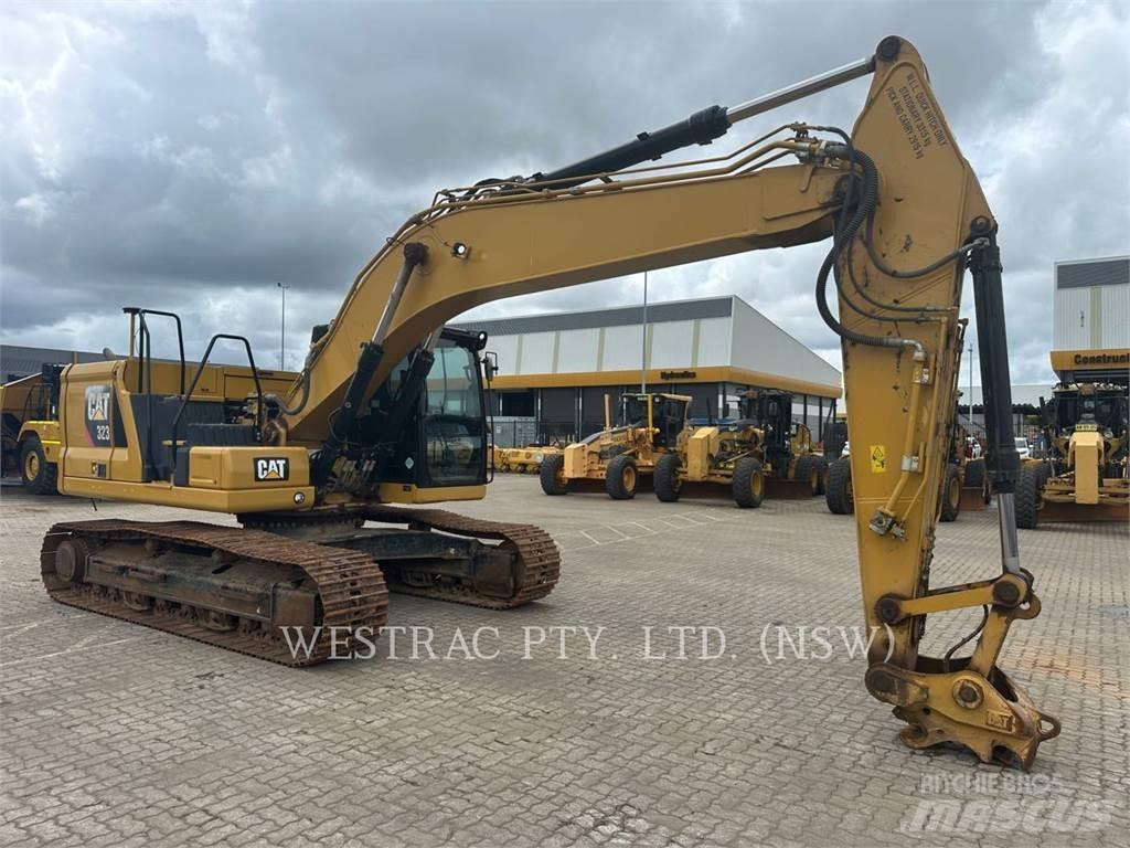 CAT 323-07 Pásové rýpadlá