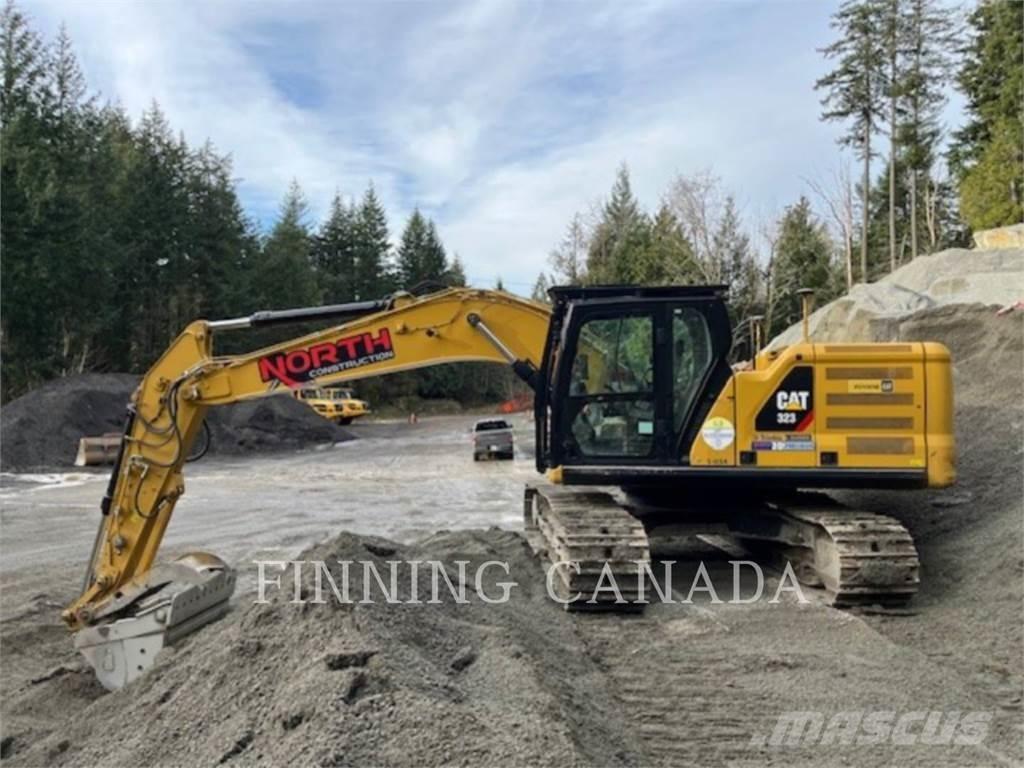 CAT 323-07 Pásové rýpadlá