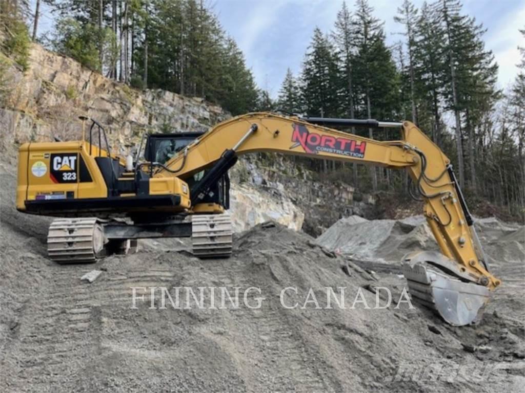 CAT 323-07 Pásové rýpadlá