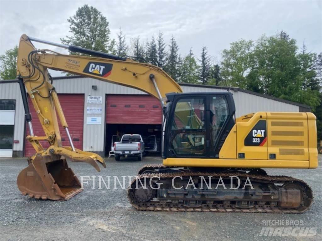 CAT 323-07 Pásové rýpadlá