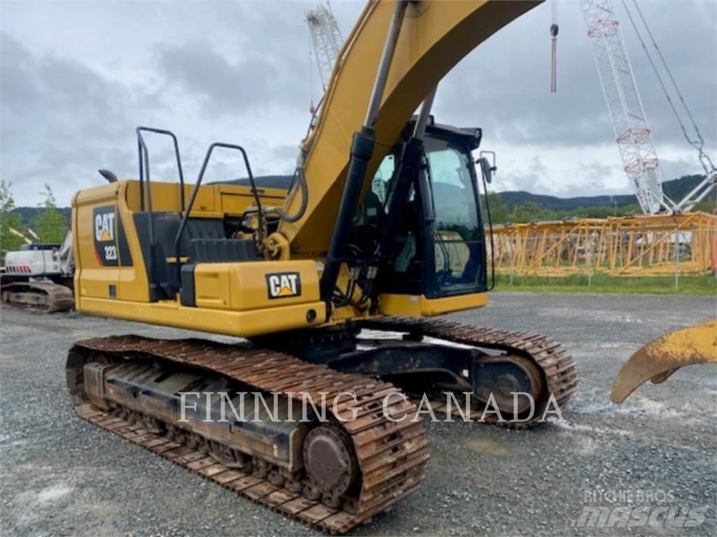 CAT 323-07 Pásové rýpadlá