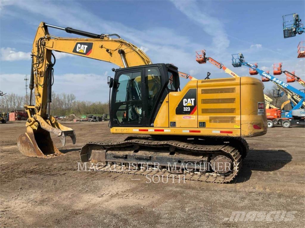 CAT 323-07 Pásové rýpadlá