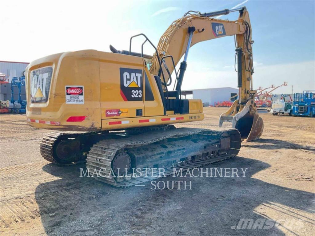 CAT 323-07 Pásové rýpadlá