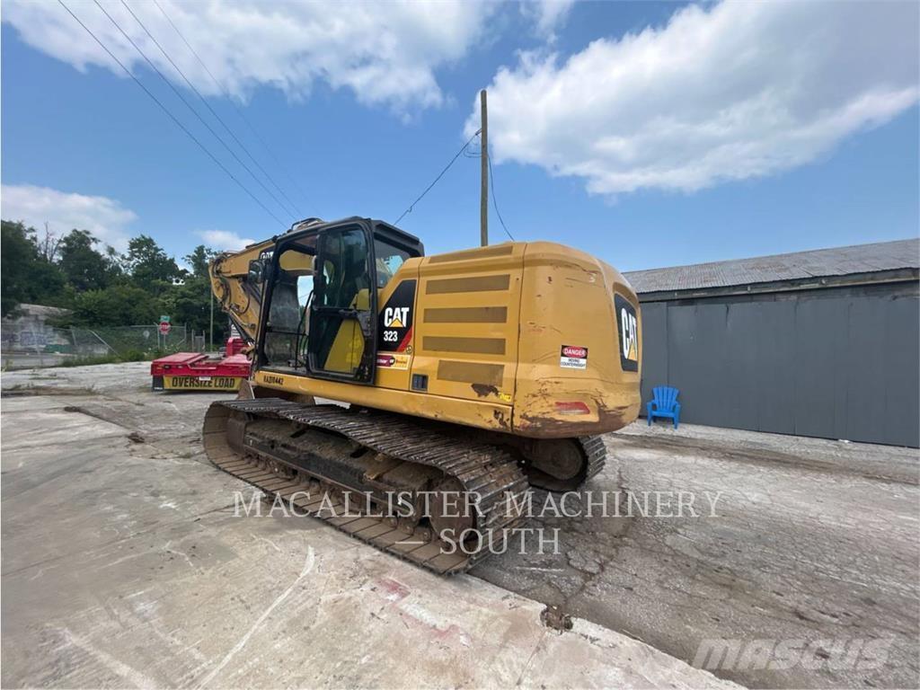 CAT 323-07 Pásové rýpadlá