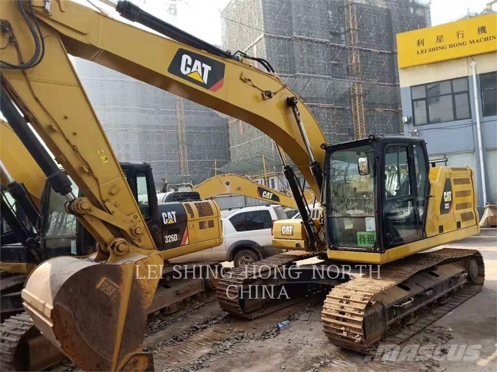 CAT 323-07 Pásové rýpadlá