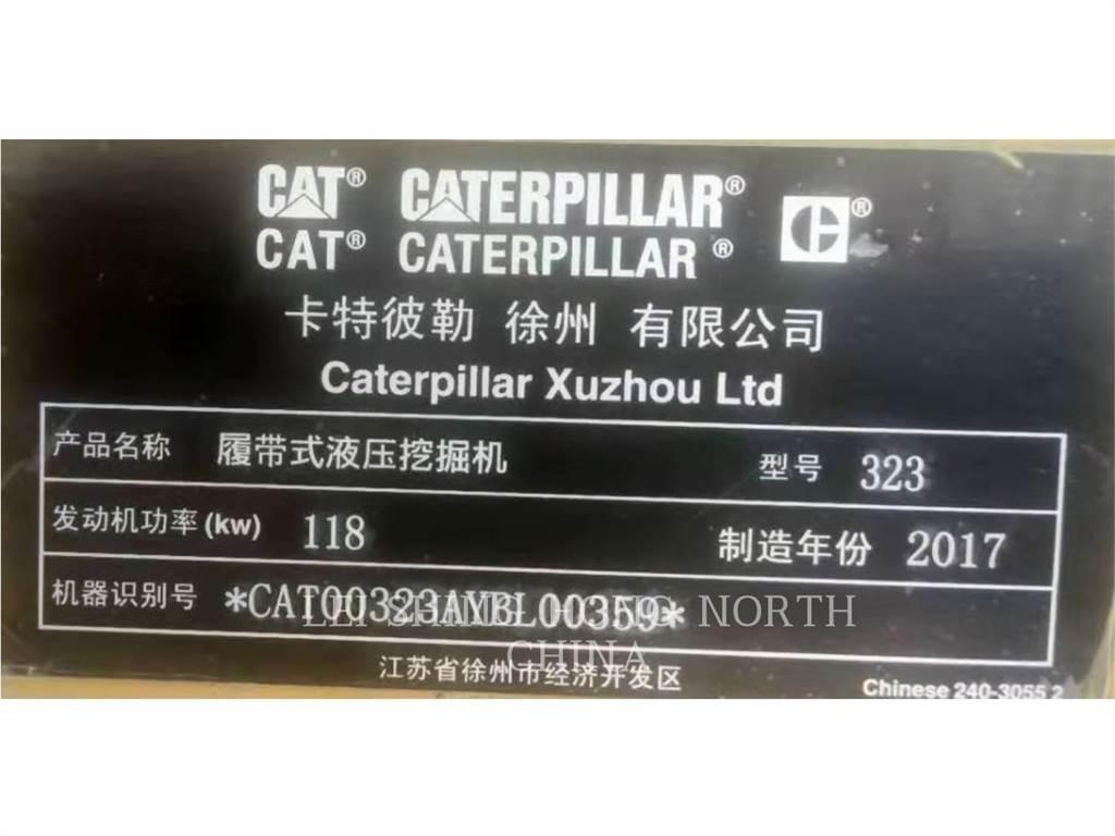 CAT 323-07 Pásové rýpadlá