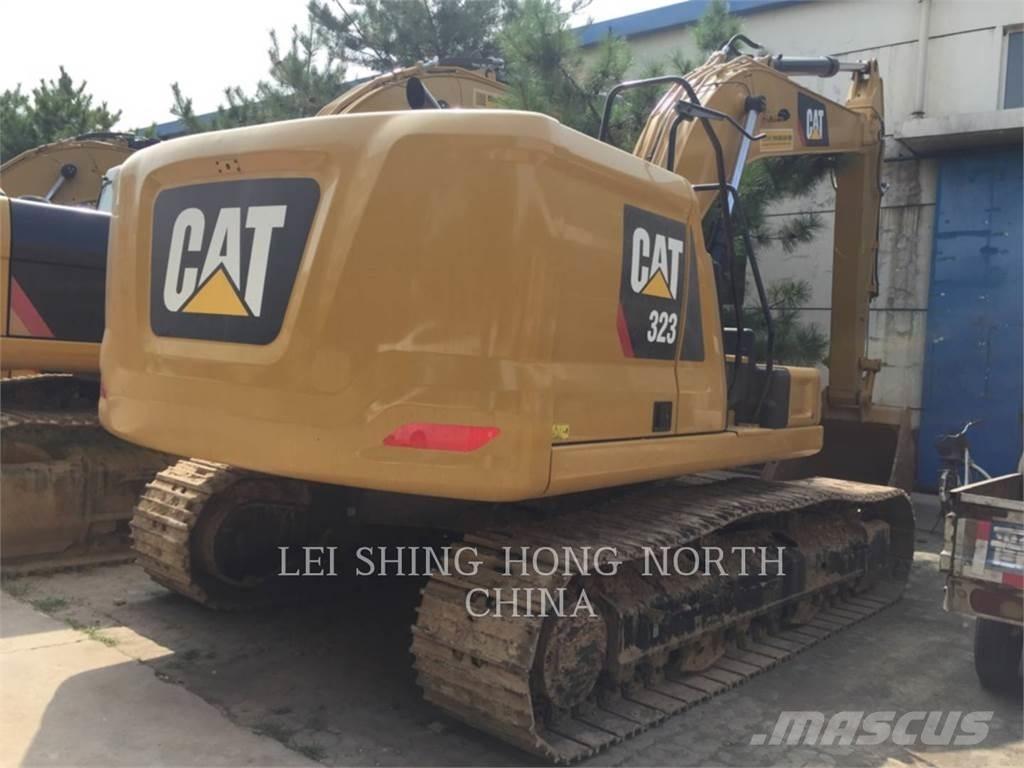CAT 323-07 Pásové rýpadlá
