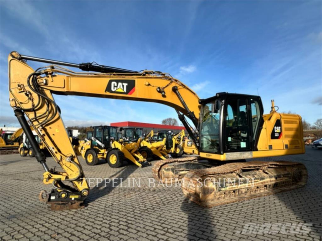 CAT 323-07B Pásové rýpadlá