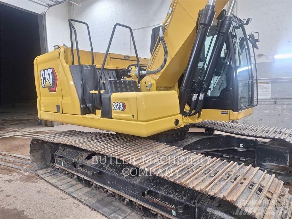 CAT 323-07D Pásové rýpadlá