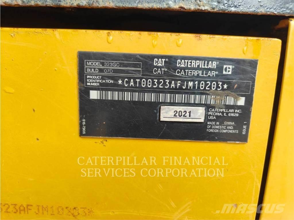 CAT 323-07GC Pásové rýpadlá