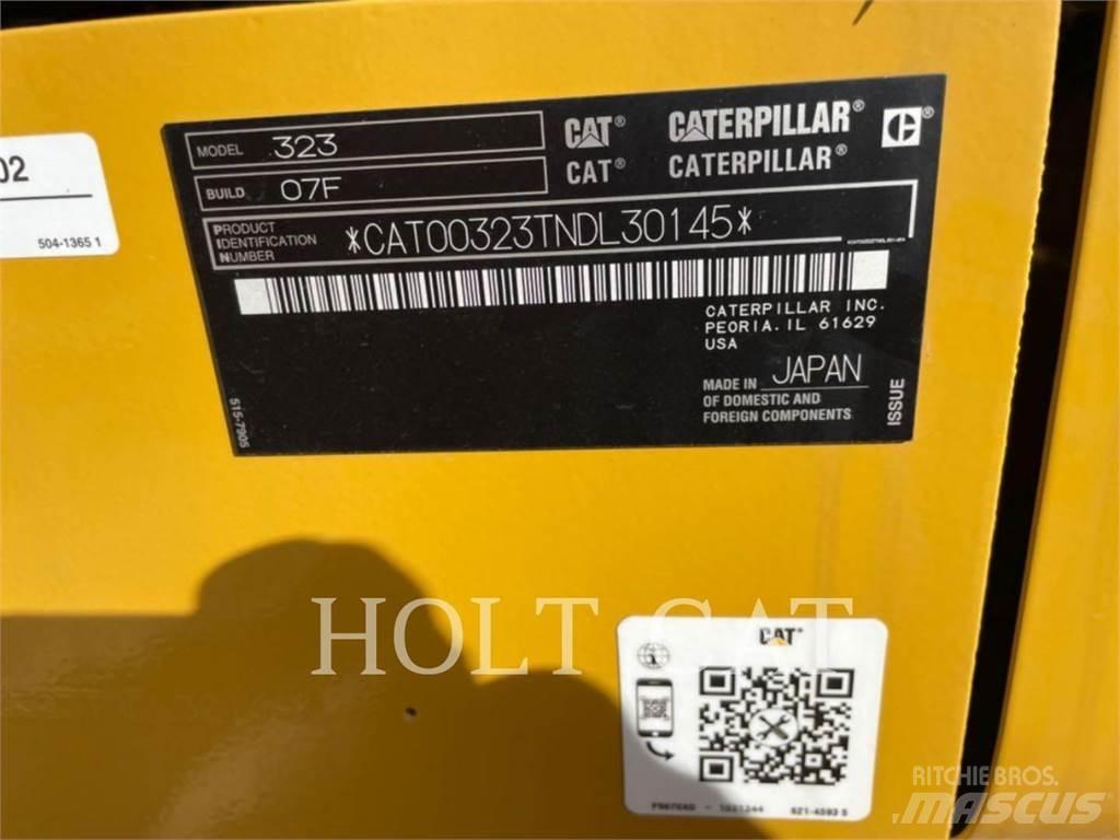 CAT 323 TC Pásové rýpadlá