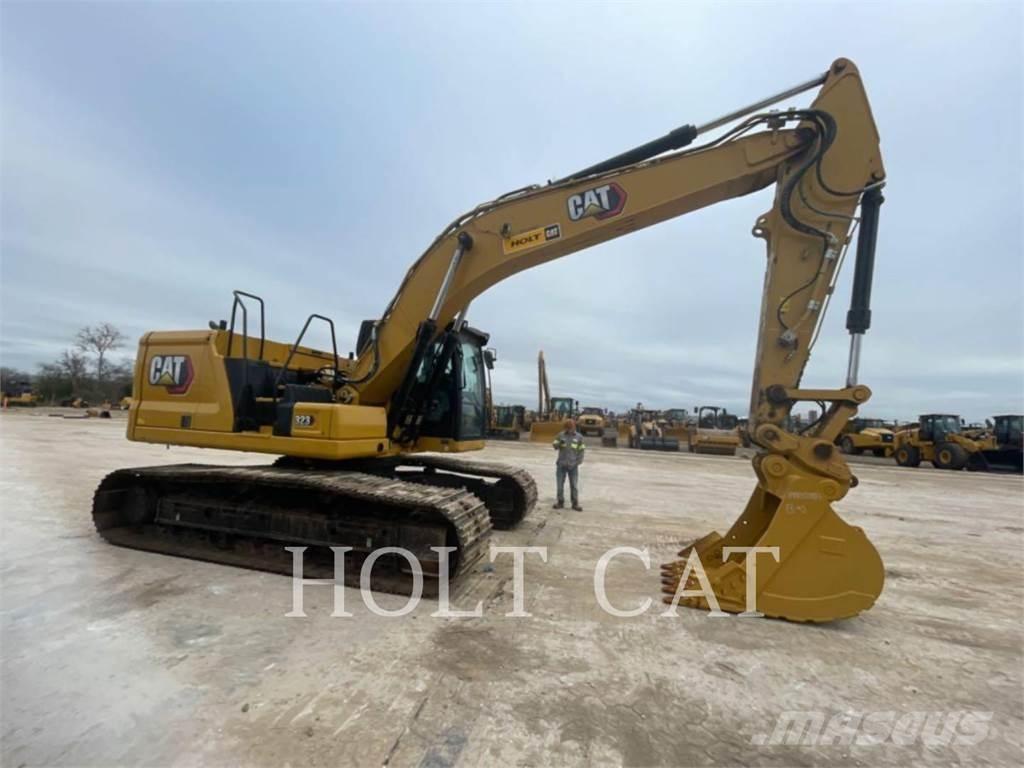 CAT 323 TC3 Pásové rýpadlá