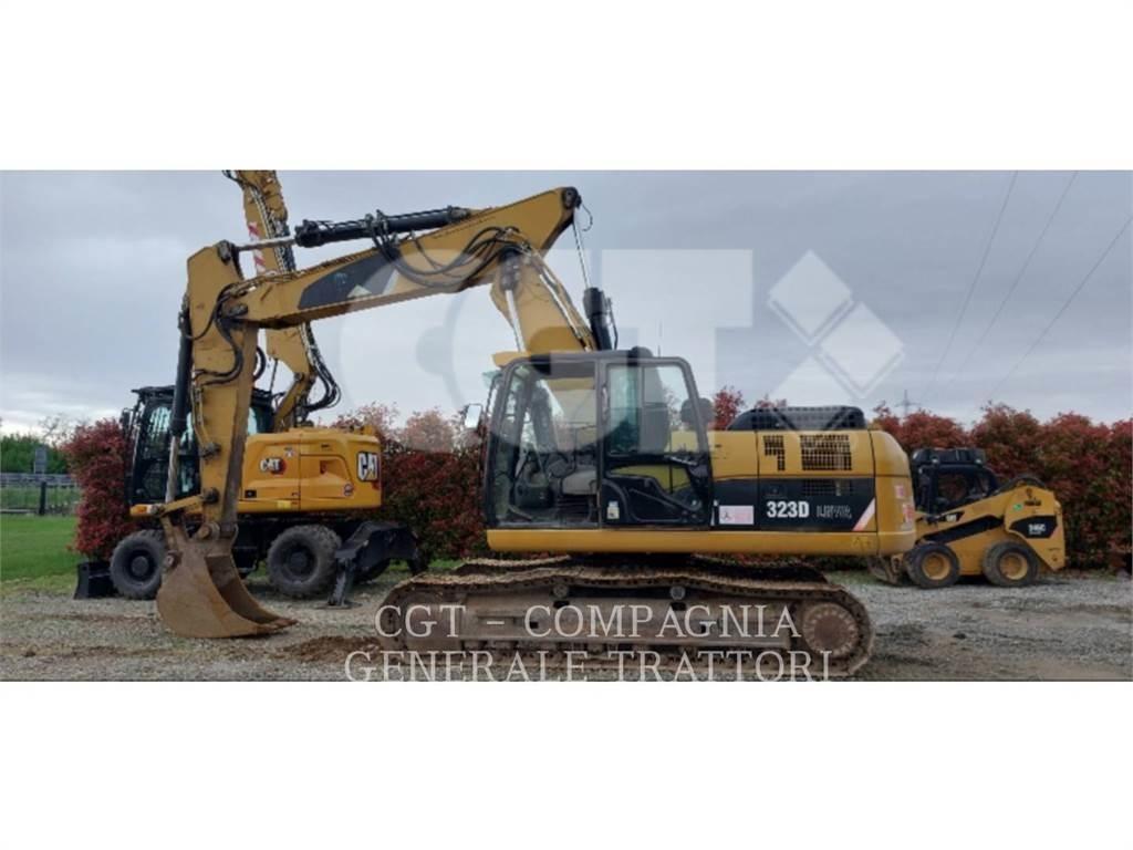 CAT 323D Pásové rýpadlá