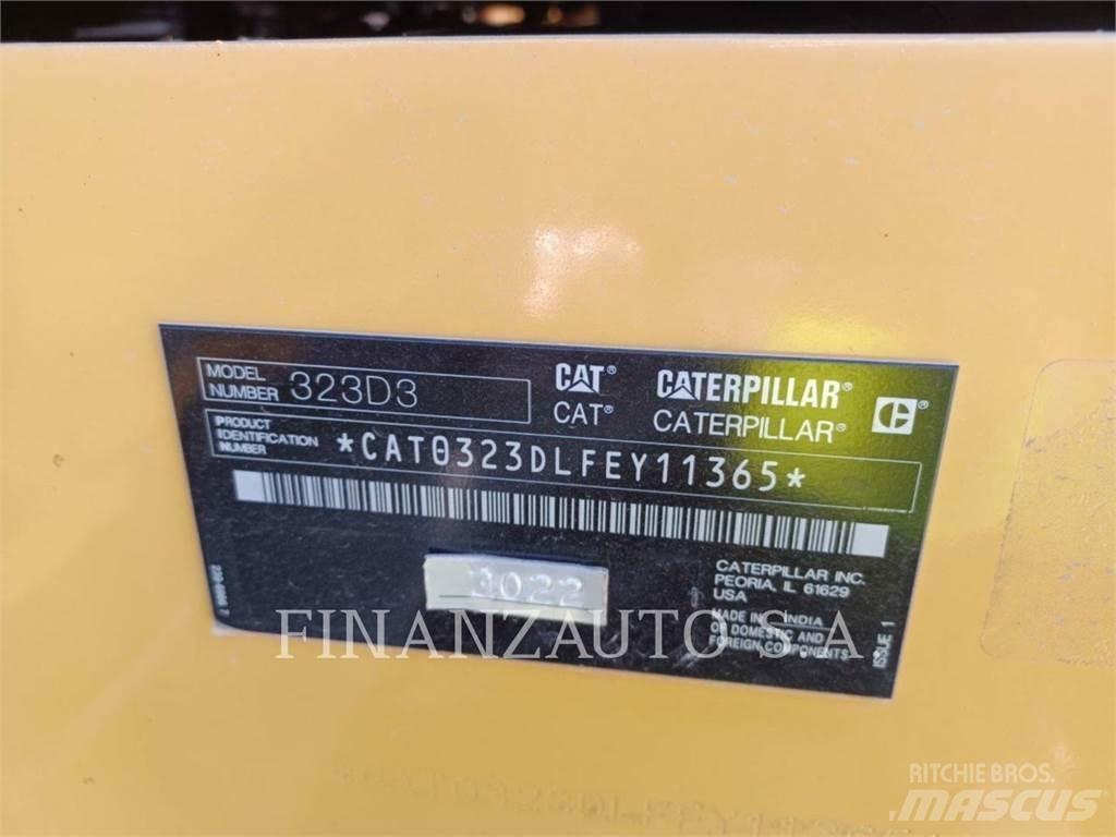 CAT 323DLN Pásové rýpadlá