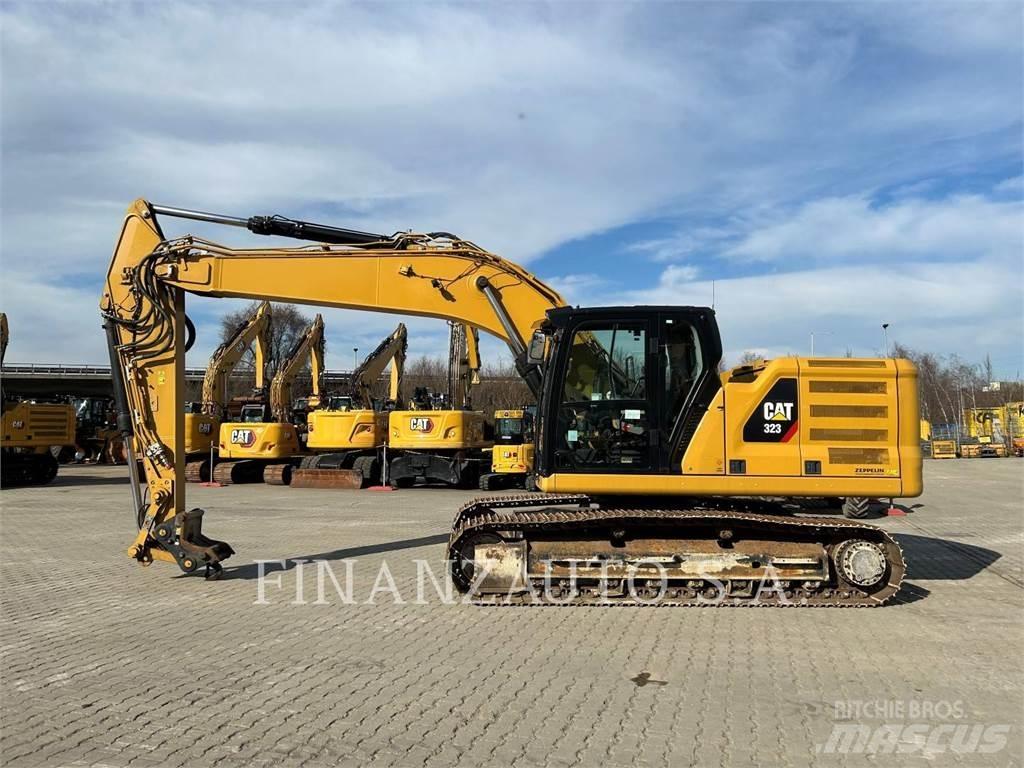 CAT 323E Pásové rýpadlá