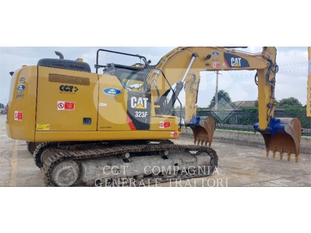 CAT 323F Pásové rýpadlá