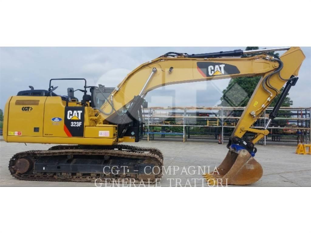 CAT 323F Pásové rýpadlá