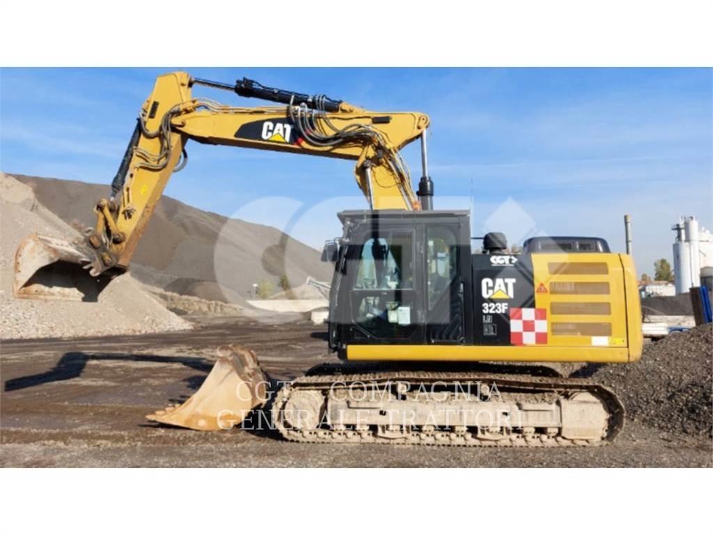 CAT 323F Pásové rýpadlá