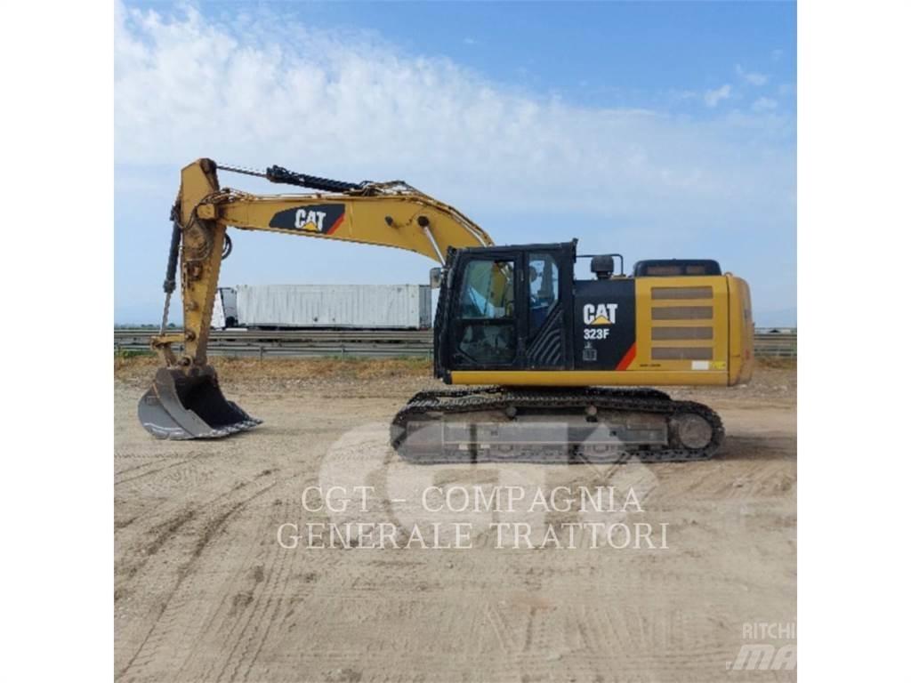 CAT 323F Pásové rýpadlá