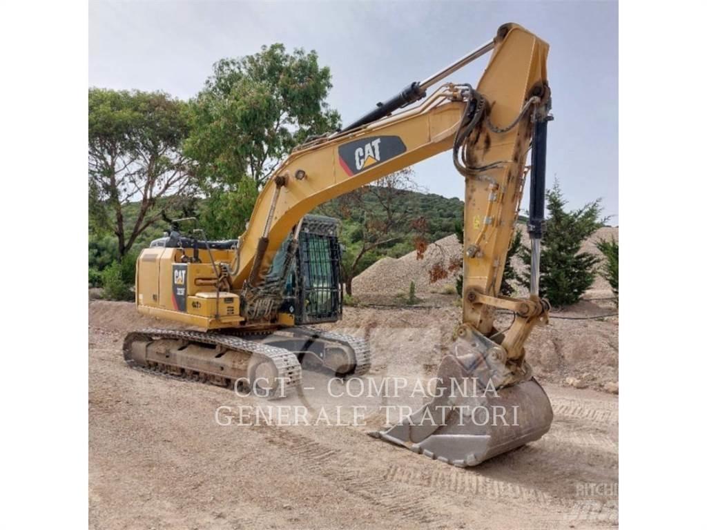 CAT 323F Pásové rýpadlá
