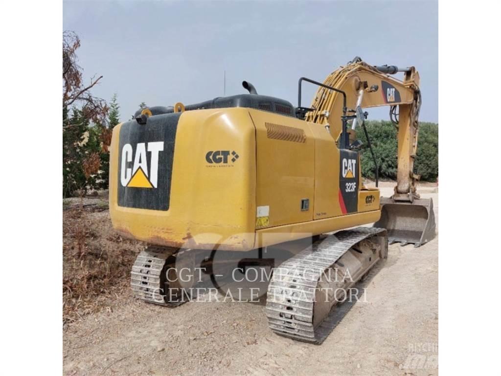 CAT 323F Pásové rýpadlá