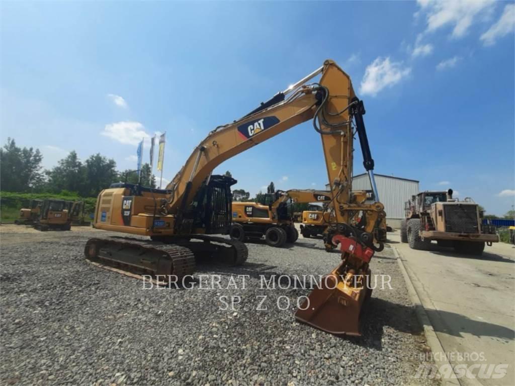 CAT 323FL Pásové rýpadlá