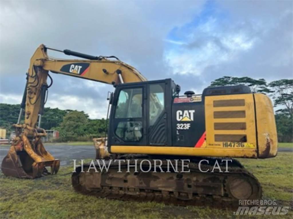 CAT 323FL Pásové rýpadlá