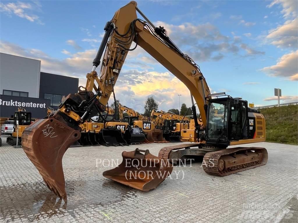 CAT 323FL Pásové rýpadlá