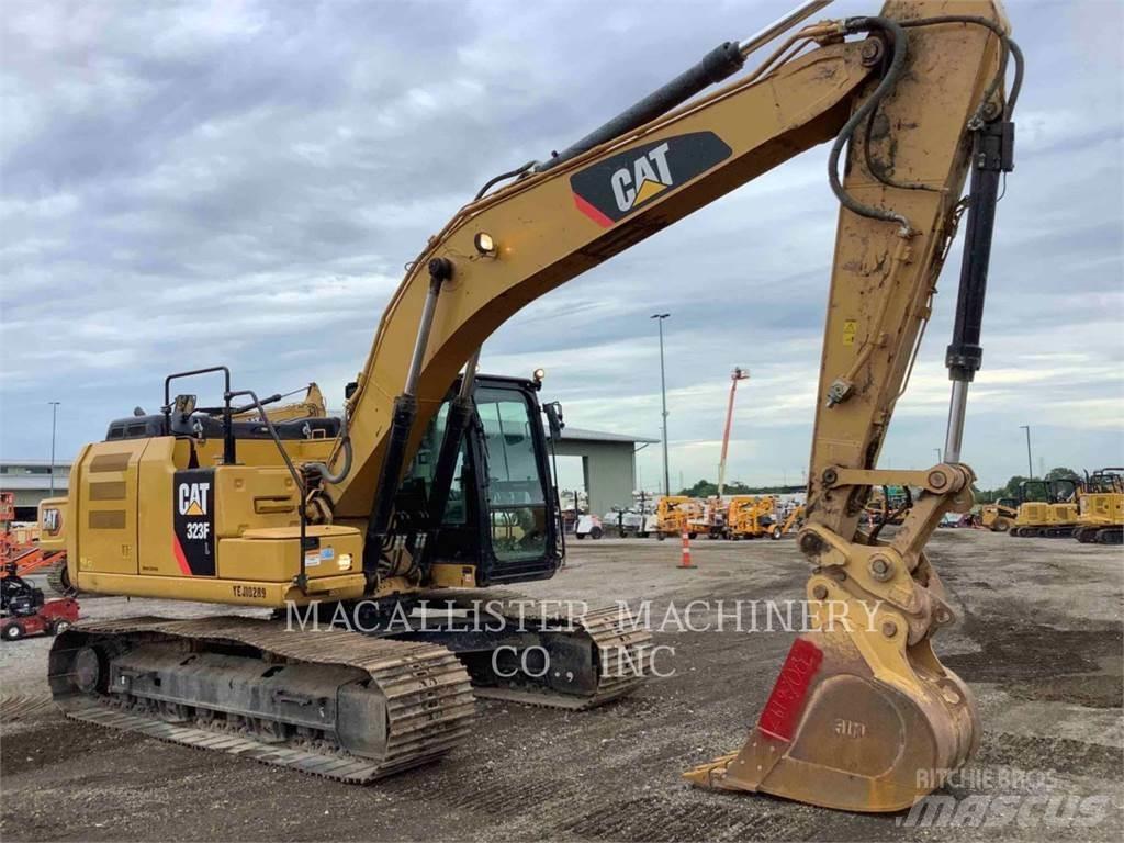 CAT 323FL Pásové rýpadlá