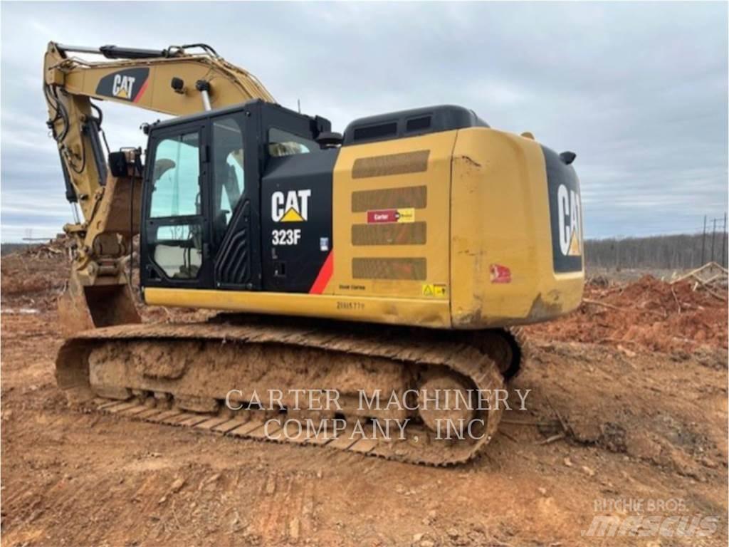 CAT 323FL Pásové rýpadlá