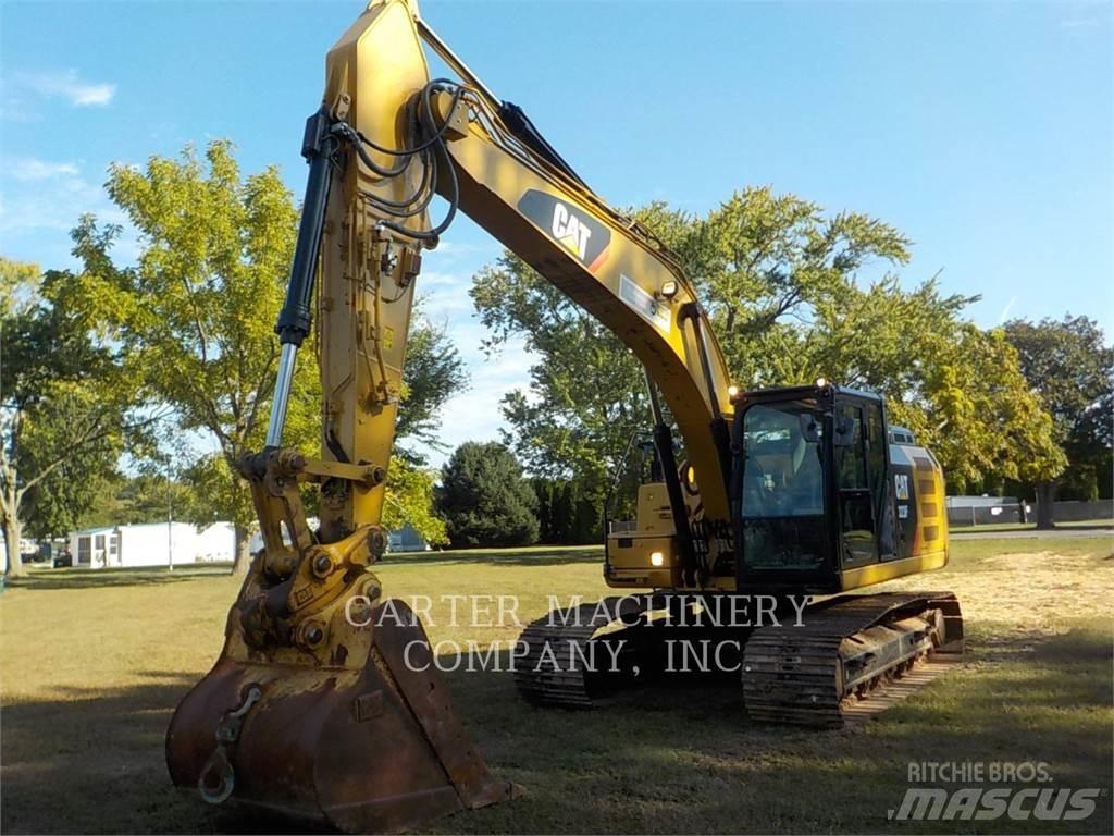 CAT 323FL Pásové rýpadlá