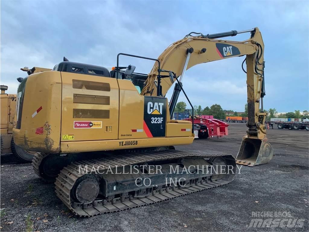 CAT 323FL Pásové rýpadlá