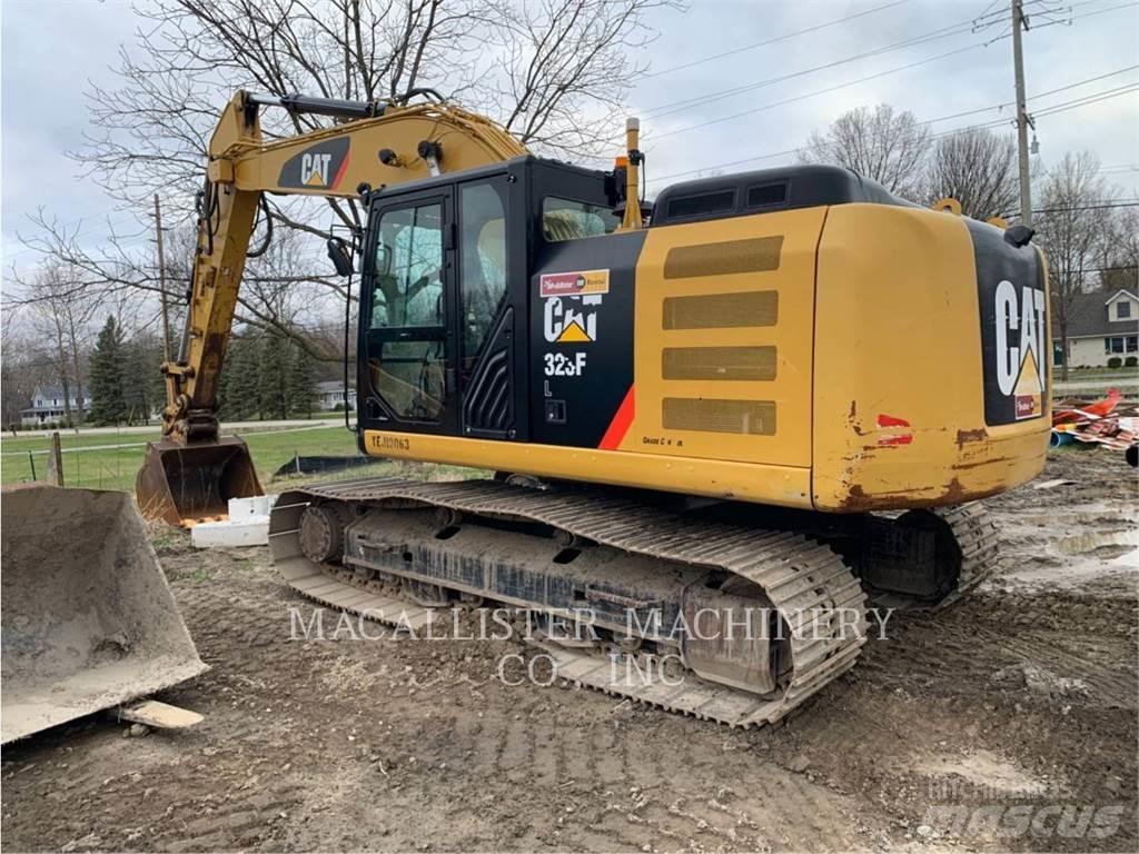 CAT 323FL Pásové rýpadlá