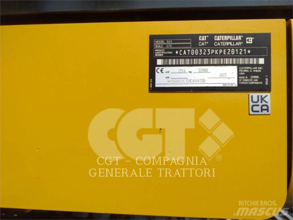 CAT 323LN Pásové rýpadlá