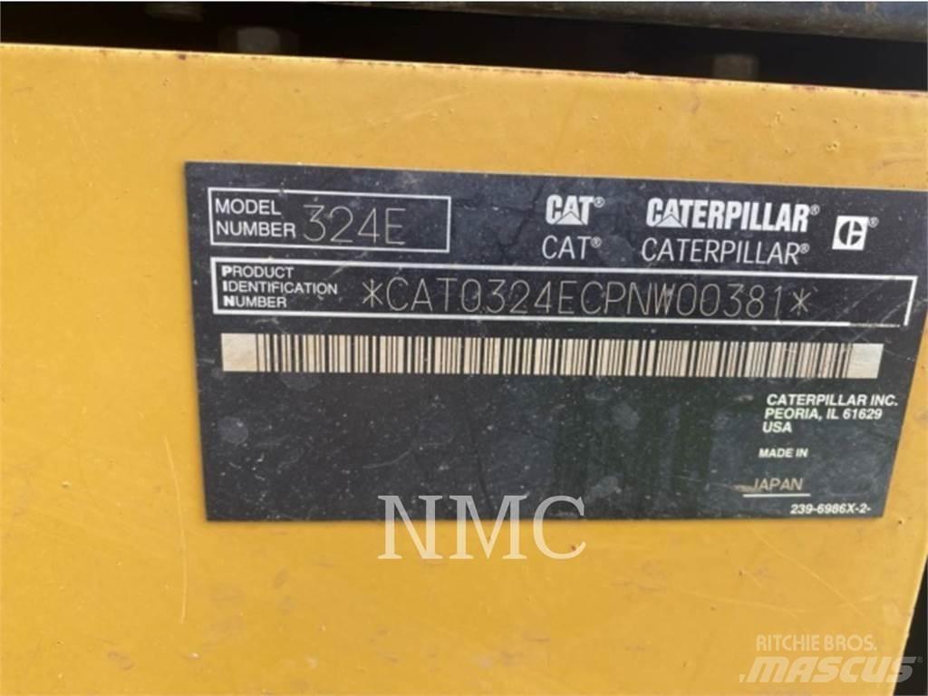 CAT 324EL Pásové rýpadlá