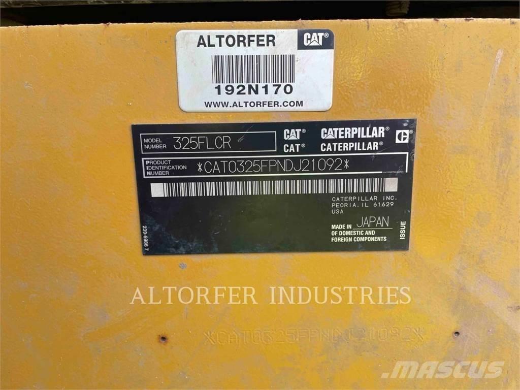 CAT 325FLCR 2D Pásové rýpadlá