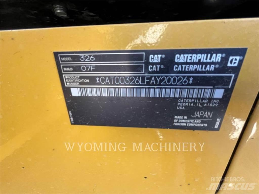 CAT 326 Pásové rýpadlá