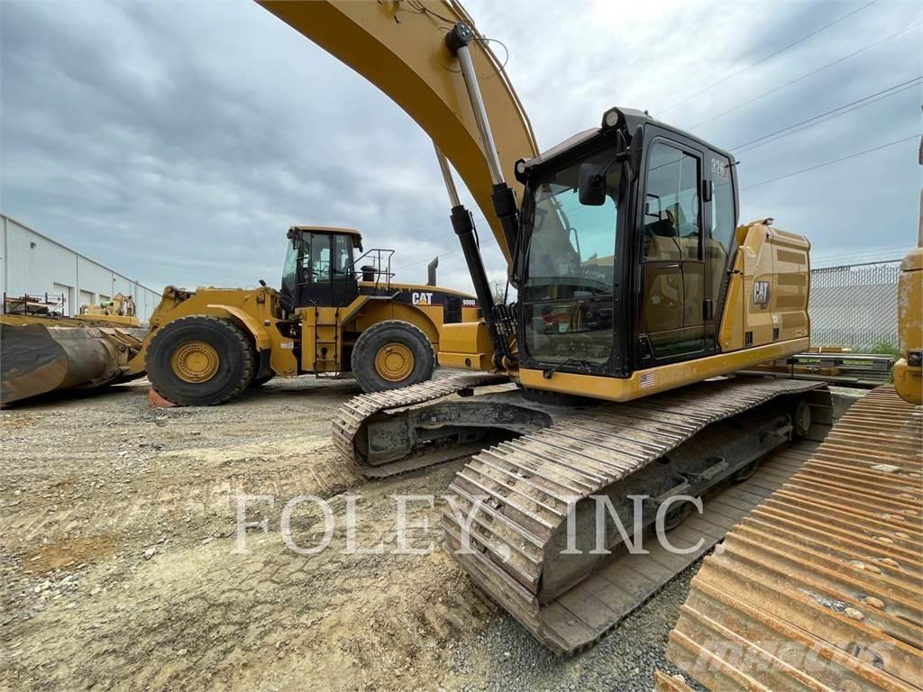 CAT 326-07 Pásové rýpadlá