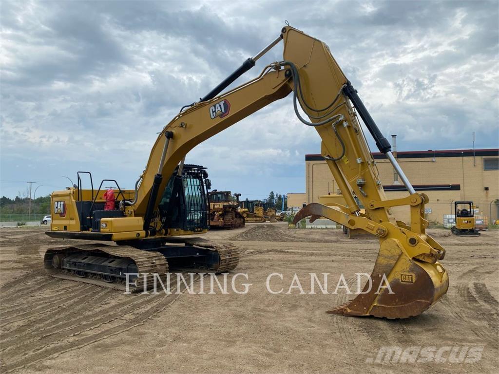 CAT 326-07 Pásové rýpadlá