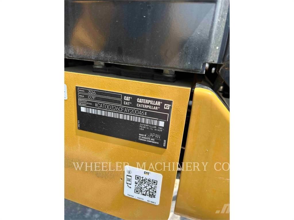 CAT 326 CF Pásové rýpadlá