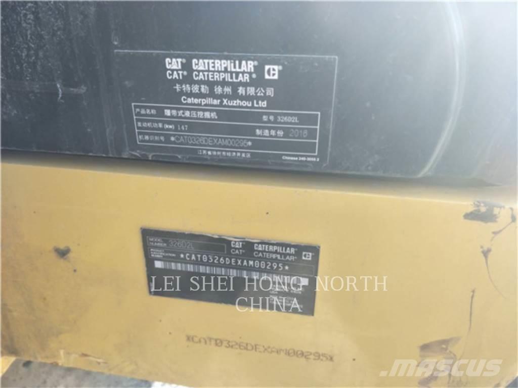 CAT 326D2L Pásové rýpadlá