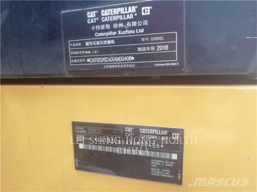 CAT 326D2L Pásové rýpadlá